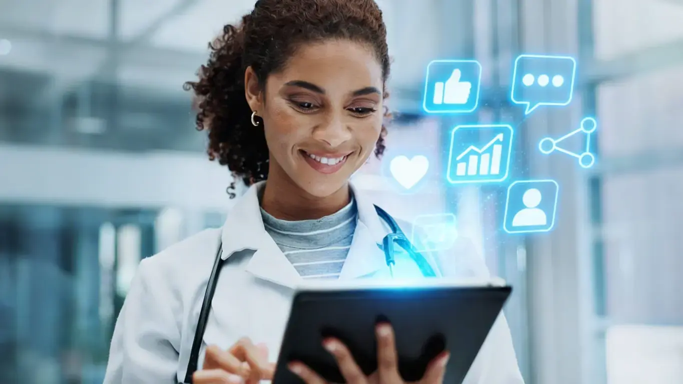 Imagem de marketing para clínicas