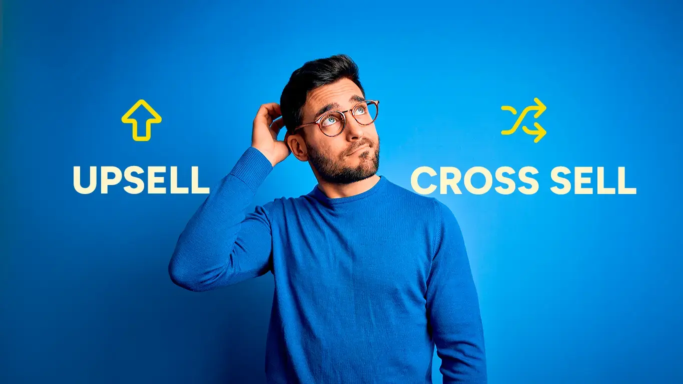 imagem ilustrativa do Up-sell e cross-sell